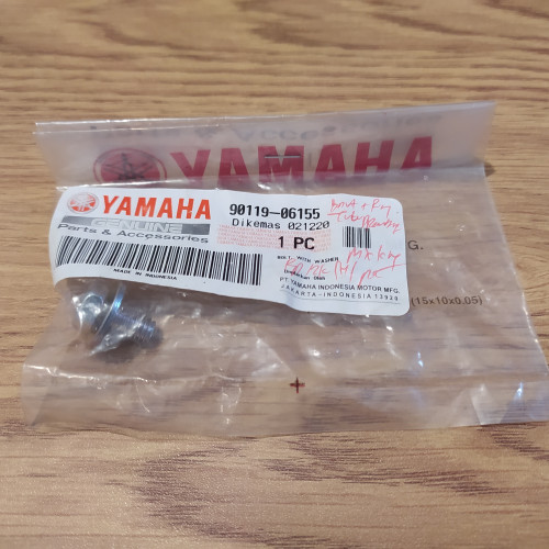 Baut Tutup Rantai MX King Asli Yamaha 90119-06155