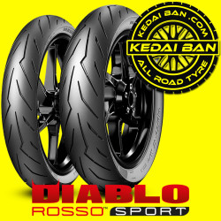 Ban Pirelli Diablo Rosso Sport TL 100/80-17