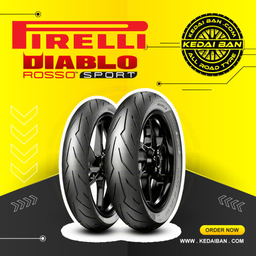 Ban Pirelli Diablo Rosso Sport TL 100/80-14