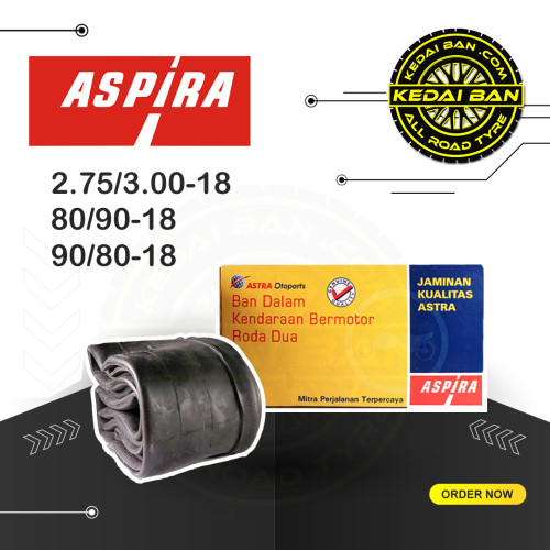 Ban Dalam Aspira 2.75/3.00-18 , 80/90-18 , 90/80-18
