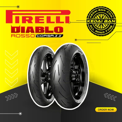 Ban Pirelli Diablo Rosso Corsa 2 TL 90/80-17