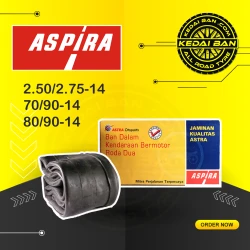 Ban Dalam Aspira 2.50/2.75-14 , 70/90-14 , 80/90-14